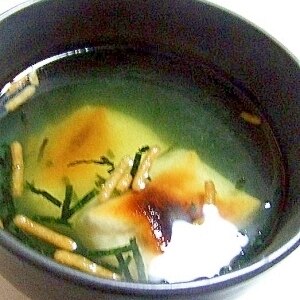 餅茶漬け